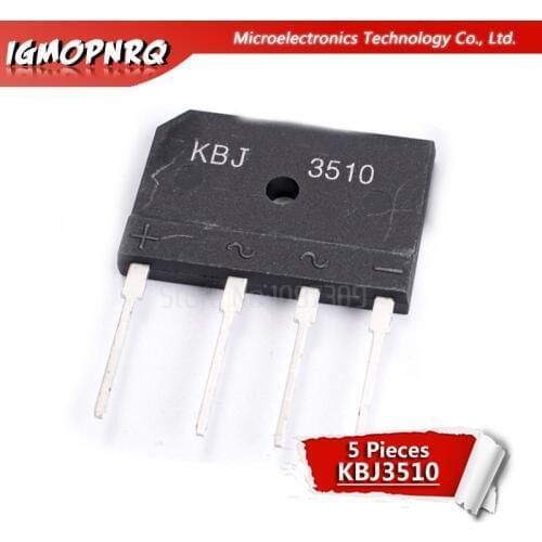 5PCS KBJ3510 GBJ3510 35A 1000V BRIDGE RECTIFIER new and original IC