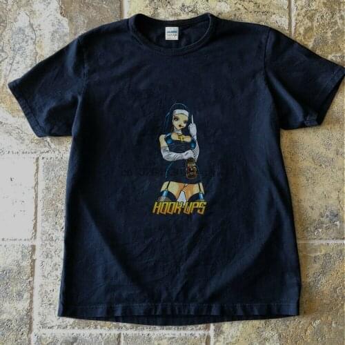 Hook-ups Evil Nun Skateboard Mens T-shirts - Reprint