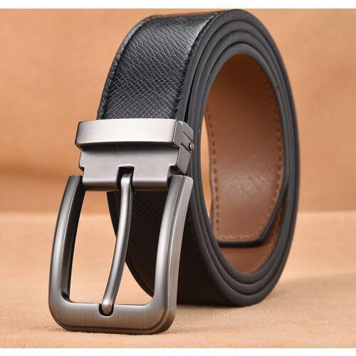 Peikong belt male leather belt men strap male genuine leather luxury pin buckle belts for men belt Cummerbunds ceinture homme