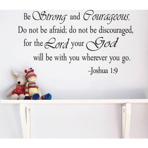 Classic Inspirational proverb Wall Sticker living room for home decoration art decals black English alphabet Stickers poster