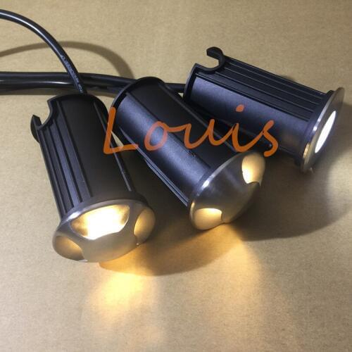 12X Outdoor Lighting for Home Garden Yard Path Floor Deck Mini 3W LED Inground Light DC12V AC85-265V LED Underground Lights IP68
