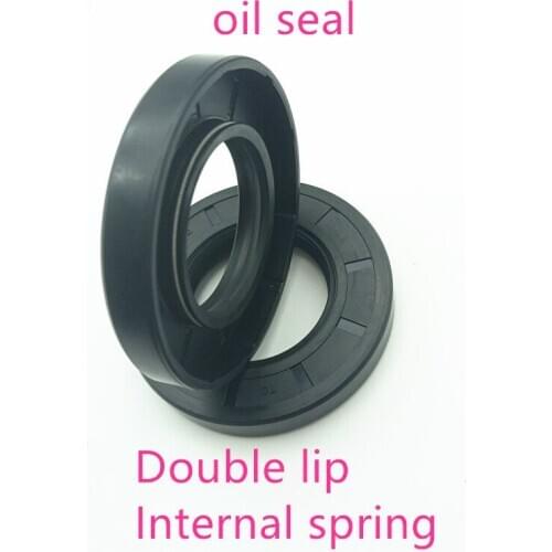 NBR framework oil seal TC70 71 73 74*88*8 9 10 12mm double lip with clamp spring