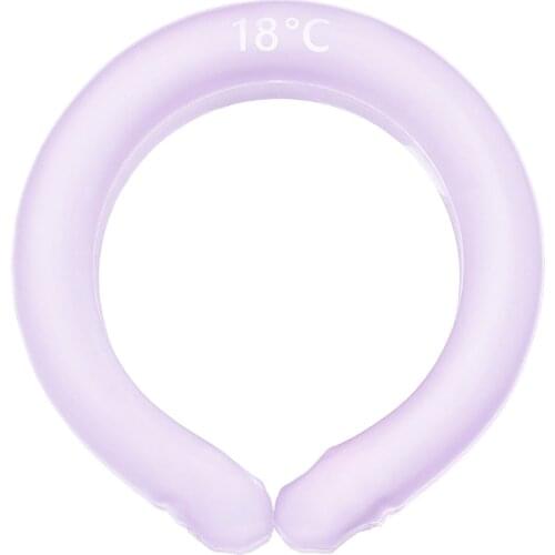 Cooling Neck Wraps Wearable Neck Cooling Tube for Summer Heat Hands free Cold Gel Ice Pack Reusable Neck Cooler