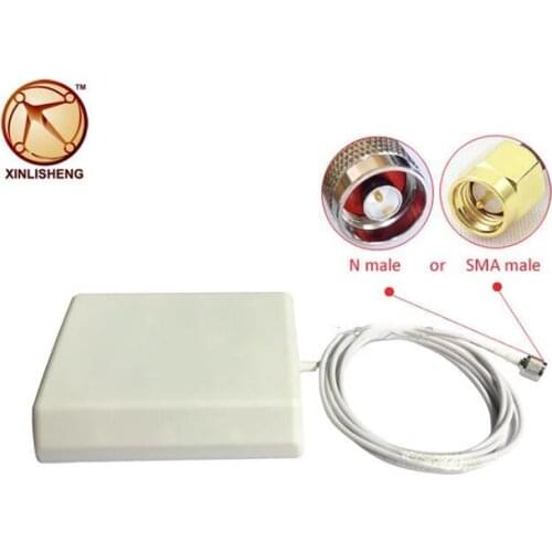 Indoor/Outdoor 1710-2700Mhz MIMO Antenna Orientation Panel 3G 4G LTE WiFi Antenna RG58 Cable 3 Meter Feeder SMA Male Pin Connect