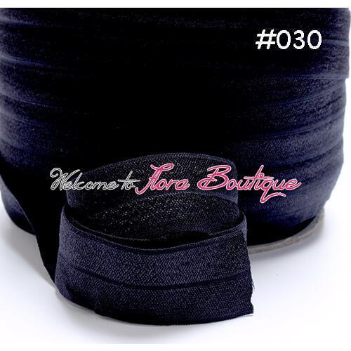 100yards/lot)Wholesale wide black fold over elastic ribbon