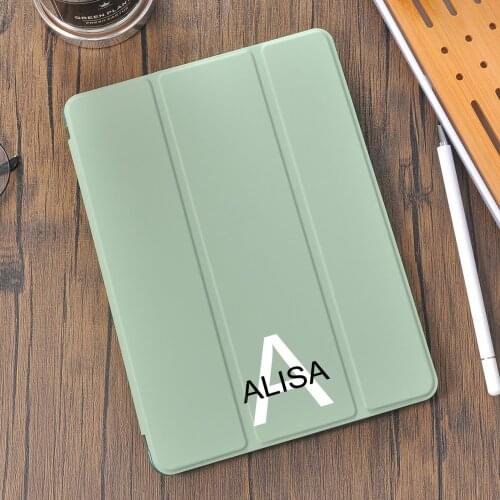 Personalized Custom for iPad 8th Generation Case 2020 Air 4 Pro 11 Pencil Holder 10.2 7th Funda Mini 5 Air 2 6th 5th DIY Case