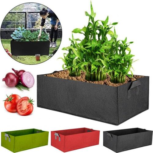 Felt Fabric Grow Bags Vegetable Fruit Grow Pot Garden Grow Bag Vegetable Growing Planter Bag Outdoor Garden Pot