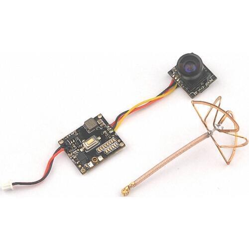 HC48E 5.8G 48CH 25mw/200mw switchable VTX & 600tvl FPV Cam 2s-4s for 90-160 quadcopter drone