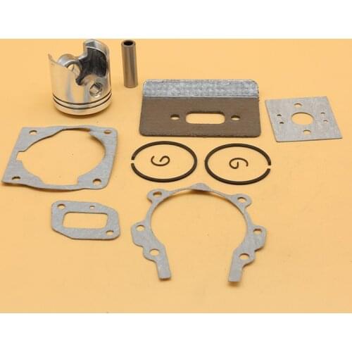 40MM 44MM Piston Gasket Set Fit For 43cc 40-5 44-5 BC430 BC520 CG430 1E40F-5 TL43 Brush Cutter Garden Chainsaw Tool Spare Part