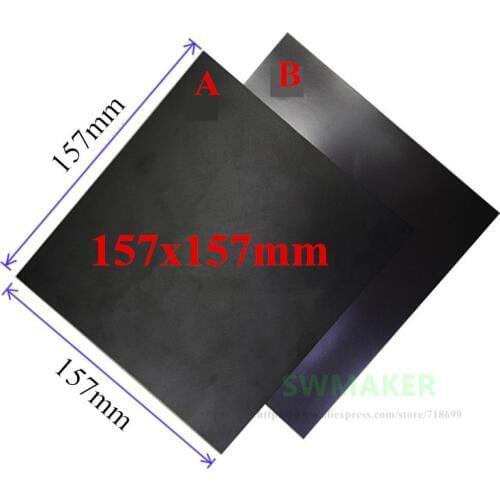 Square 157x157mm Magnetic Print Bed Tape Print Sticker Build Plate Tape Flex Plate Update Flashforge Finder 3D Printer