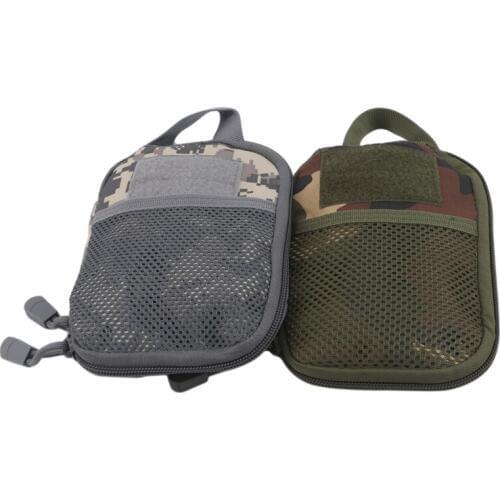 Outdoor Wearable Anti-Tear Camping Pockets Kit Bag Small Tactical Package Waist Belt Bags Phone Backpack Accessories