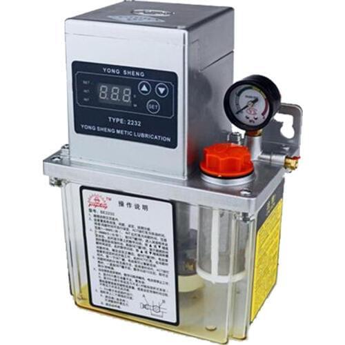 1.5L Auto Lubrication Pump CNC Single Digit Display Electric Lubrication Pump Lubricator for machine tool CNC lathe