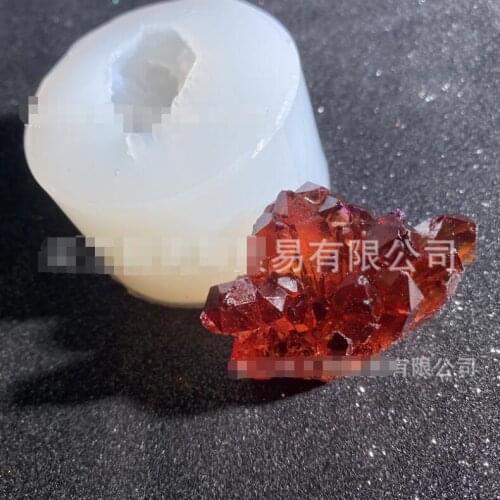 New Silicone Mould Dried Flower Resin Decorative DIY Crystal icicle Crystal cluster Type epoxy resin molds for jewelry