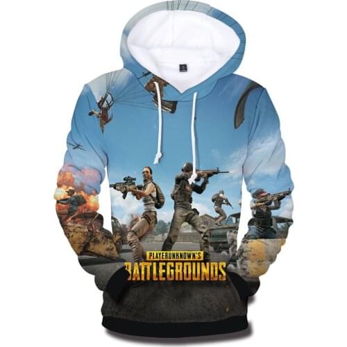 2020 Novelty hot New PUBG 3D Hoodies Men/women Fashion popular Print PUBG Mens Hoodies Sweatshirts top Hoodies women aesthetic