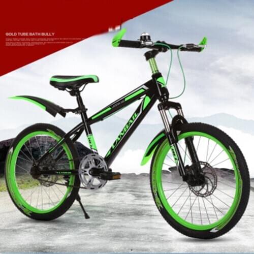New StyleHigh-Grade Mountain Bike 18-Inch Shock Absorber Two-Disc Brake Childrens Bicycle Road Bike