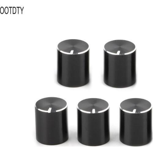 OOTDTY 5Pcs 11x12.5mm Rotary Potentiometer Knob Cap Volume Control For Audio Amplifier