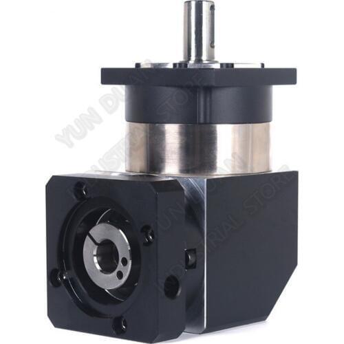 4:1 Right Angled Turning Planetary Reducer Gearbox 90Degree Reversing Corner Reducer for NEMA24 60mm 200W 400W 600W Servo Motor