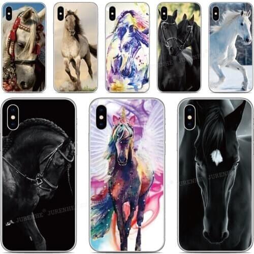 Silicone Running Horse Cover For Ulefone Note 11P 9P 8P 7P Armor X7 X3 7 6 6E Power 6 OnePlus 8T 8 Nord N100 N10 5G Phone Case