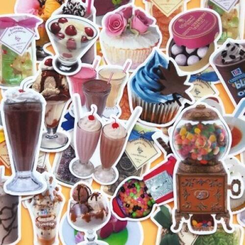 Sweet drink Stickers Crafts And Scrapbooking stickers kids toys book Decorative sticker DIY Stationery