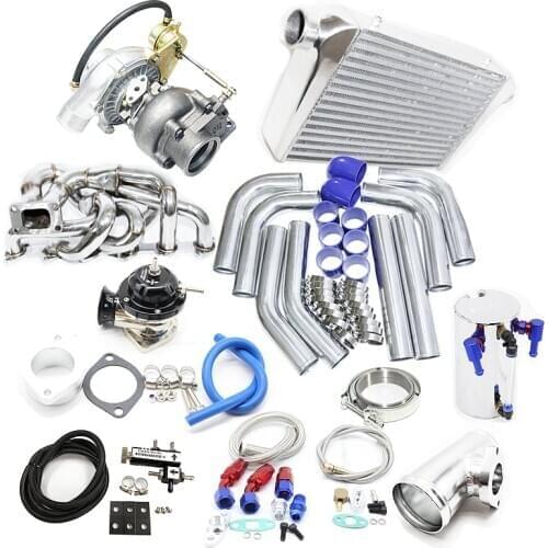 Turbo Kits w/SS Manifold for BMW M3 323 325 328 E30 I6 SOHC T3 M20 2.5L/2.7L