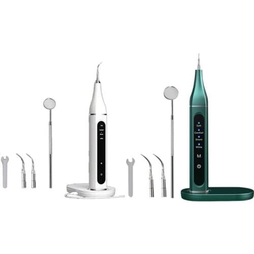 Ultrasonic Scaler Electric Teeth Tooth Stain Tartar Cleaner Calculus