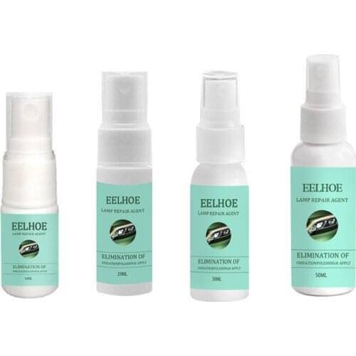 Headlight Refurbished Liquid Coating Agent Set with Sponge for Car Lights Window Glass Surface Maintenance Repair