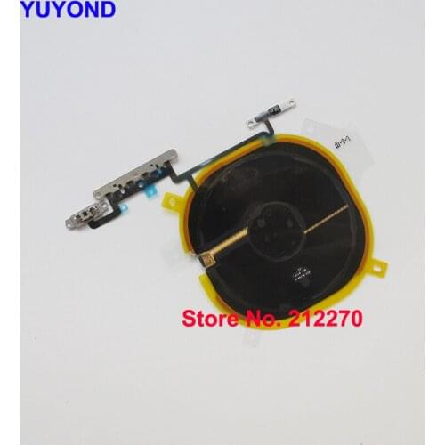 YUYOND Original New NFC Clip Wireless Charging Charge Panel Coil For iPhone X With Volume Flex Cable Pre-installed