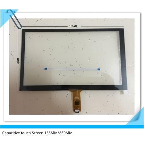 155*88 155*87 New 6.2 inch 6 wire GT911 Capacitive touch Screen Panel For Car navigation DVD tablet PC 6 pin Touchscreen