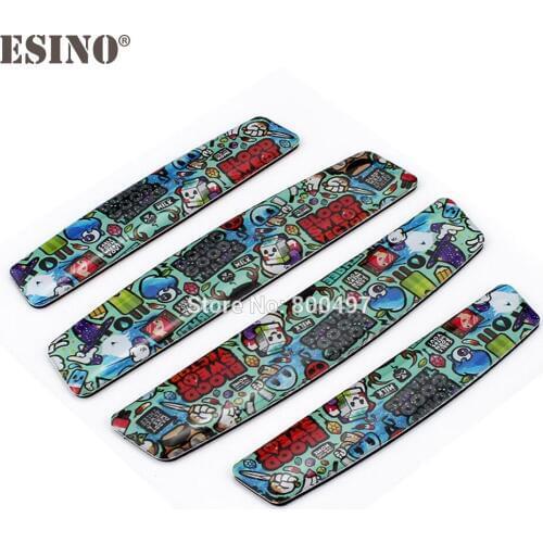 40 x Car Styling Door Edge Guard Protector Strips Anti-collision Anti-scratch Trim Door Edge Guard Stickers Graffiti Decals