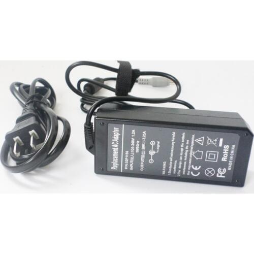 AC Adapter For Lenovo ThinkPad X61t T60p T61p Z60m Z61m Z60t Z61t Z61e Z61P X220i X220s X220t X230i 20V 65W Battery Charger New