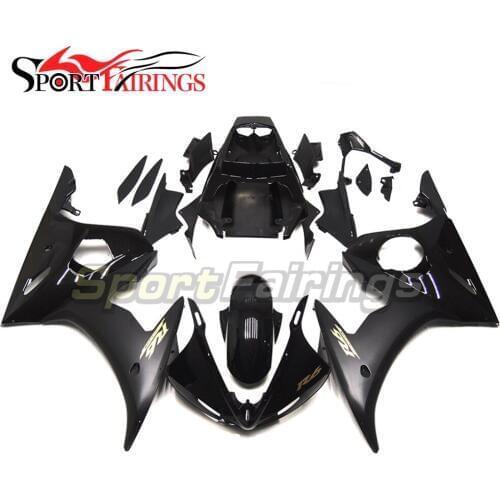 Gloss Black Dold Decals Fairings For Yamaha YZF R6 03 04 YZF-R6 2003 2004 Complete ABS Motorcycle Fairing Kit Cowling Body Kits