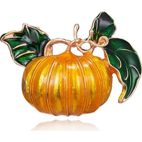 Pumpkin Oil Brooch Vegetable Vegetable Brooch Gifts for Men Pumpkin Oil Brooch Vegetable Vegetable Brooch