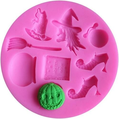 DIY cake mold Halloween fondant silicone mold 17-43