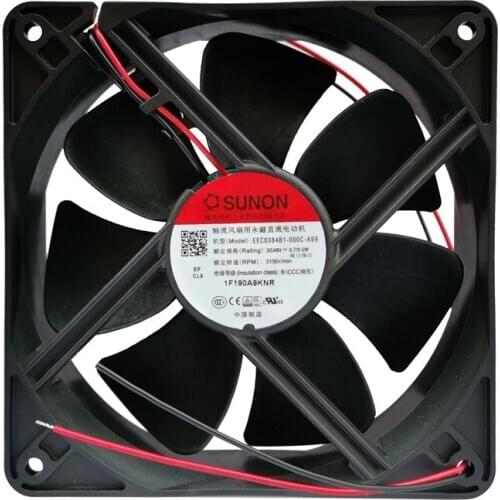 EEC0384B1-000C-A99 12038 48V 9.7W large air volume cooling fan 6 Month Warranty