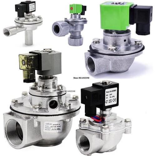 Solenoid Pulse Valve AC220V DMF-Z-20 DMF-Z-25 Rectangular Electromagnetic Pulse Valve