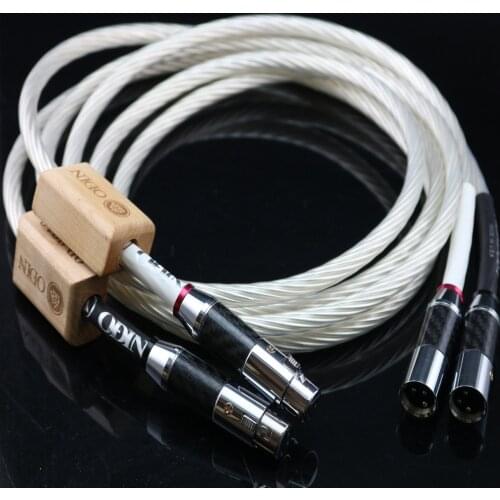 HIFI Nordost Odin audiophile silver wire speaker cable signal XLR Male female CD power amplifier connection equilibrium line