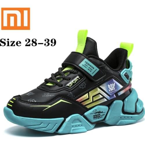 Xiaomi Kids Sneakers Boys Casual Shoes For Children Sneakers Girls Shoes Leather Anti-slippery Fashion tenis infantil menino