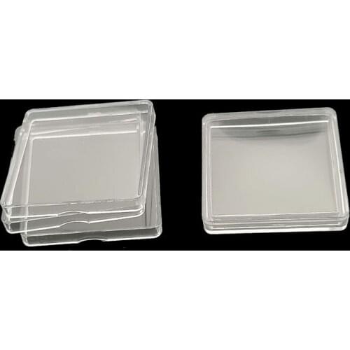 40x40x3mm Square convex acrylic plastic box factory price wholesale