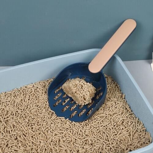 1PC Cat Litter Shovel Plastic Scoop Pet Cleaning Tool Cat Housebreaking Cleaning Toilet For Cat Litter Filter Cat Supplies New