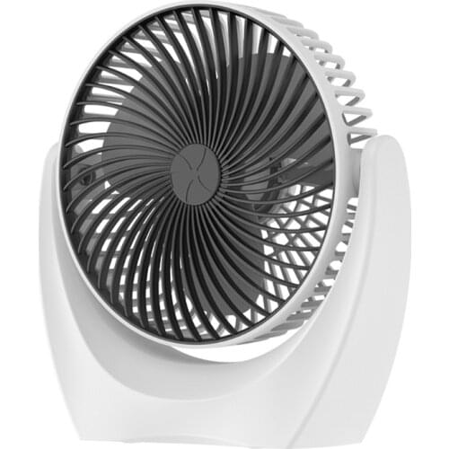 Mini USB Desktop Fan 2 Gears Air Cooling Fans Personal Desk Fan 360° Adjustable Portable Desk Air Cooler for Office Home