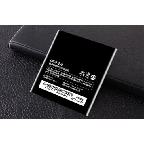 2018 Coolpad F1 battery 8297 8297w 8297D cpld-329 original New arrived Rechargeable High Capacity 2500mAh Lithium-ion Battery