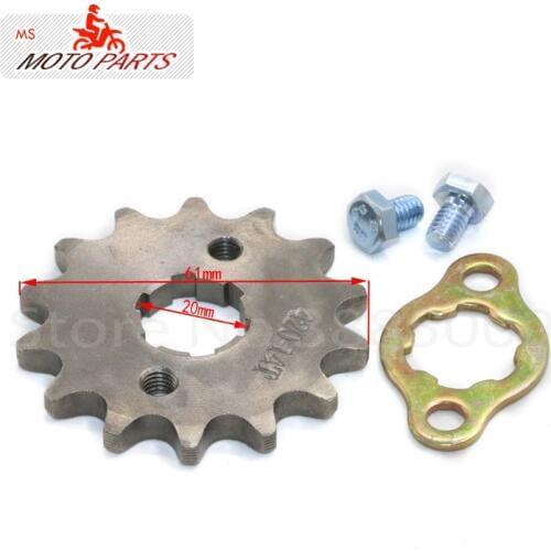 420 14 T Tooth 20mm ID Front Engine Sprocket for 50cc 70cc 90cc 110cc Kazuma ATV Quad Go Kart Dirt Pit Bike Scooter Motorcycle