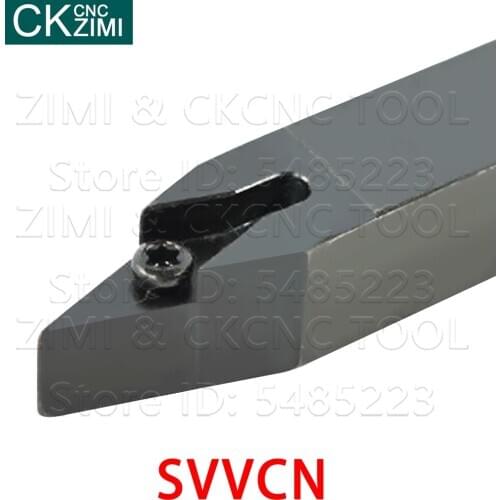 SVVCN 1010 1212 1616 2020 2525 H M K F 11 16 S-type screw external turning tools holder CNC Lathe Turning Tools Holder for VCGT