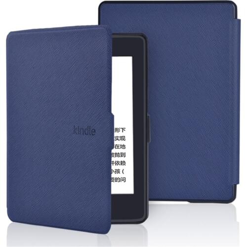 Ultra Slim Case For Kindle Voyage Smart Cover Kindle Paperwhite 1 2 3 4 Protective Magnetic PU Coque E-book Funda Shell
