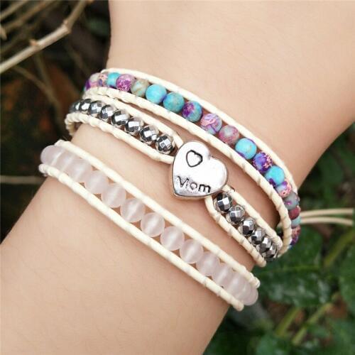 YGLINE Wooden Bracelets