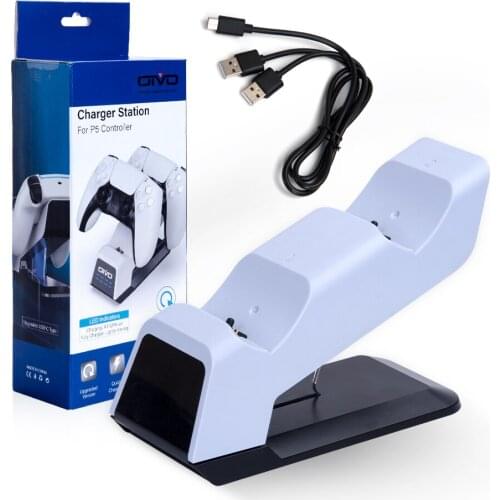 Battery Charger Controller Docking For Sony Playstation Play Station PS 5 PS5 Control Charging Dock Gamepad Stand Accessories