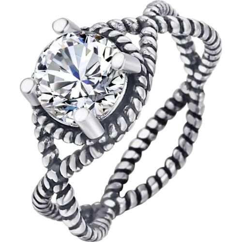 Wedding Rings for Women Mystique Girls clear Charms Ring Female Cool Jewelry Anillos Anel Sale Bijoux Femme Wholesale