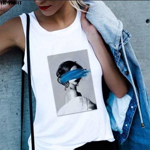 Sexy Vest Vintage Beauty Print Summer Tank Tops Women Aesthetic Graphic Harajuku Fashion Plus Size Sleeveless Tee Female Clothes