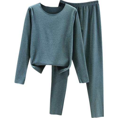 Thermal Underwear Sets For Women Winter Thermo Underwear Long Johns Winter Clothes Female Thick Thermal Clothing Solid