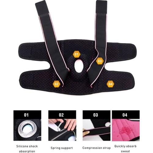 1pc Running Elbow Knee Pads Fitness Support Gear Basketball Volleyball Protector Sports Safety Pressurized Patella Stabilizer